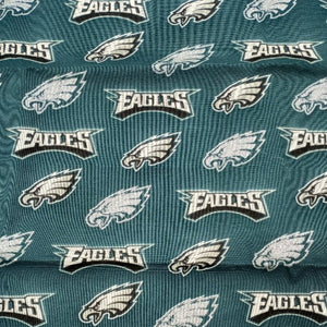 Eagles Glitter Cotton Fabric