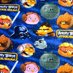 Angry Birds Star Wars Fleece Fabric