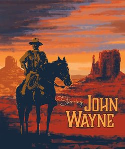 John Wayne 36" Panel, Fabric by the Yard