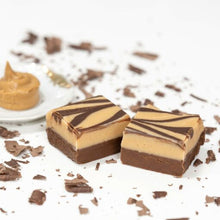 Load image into Gallery viewer, Valley Fudge &amp; Candy-Peanut Butter Chocolate Fudge (1/2 lb Package)
