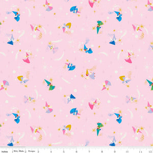 Little Brier Rose 44/45"W Pink Cotton Fabric