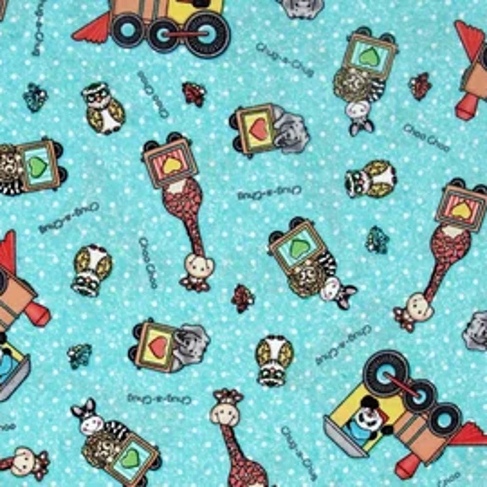 Bazooples Cotton Fabric