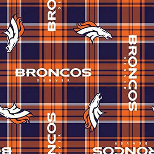Broncos Plaid Fleece