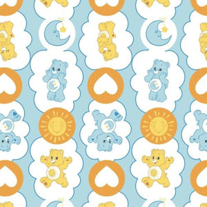 Care Bears Clouds Cotton Fabric