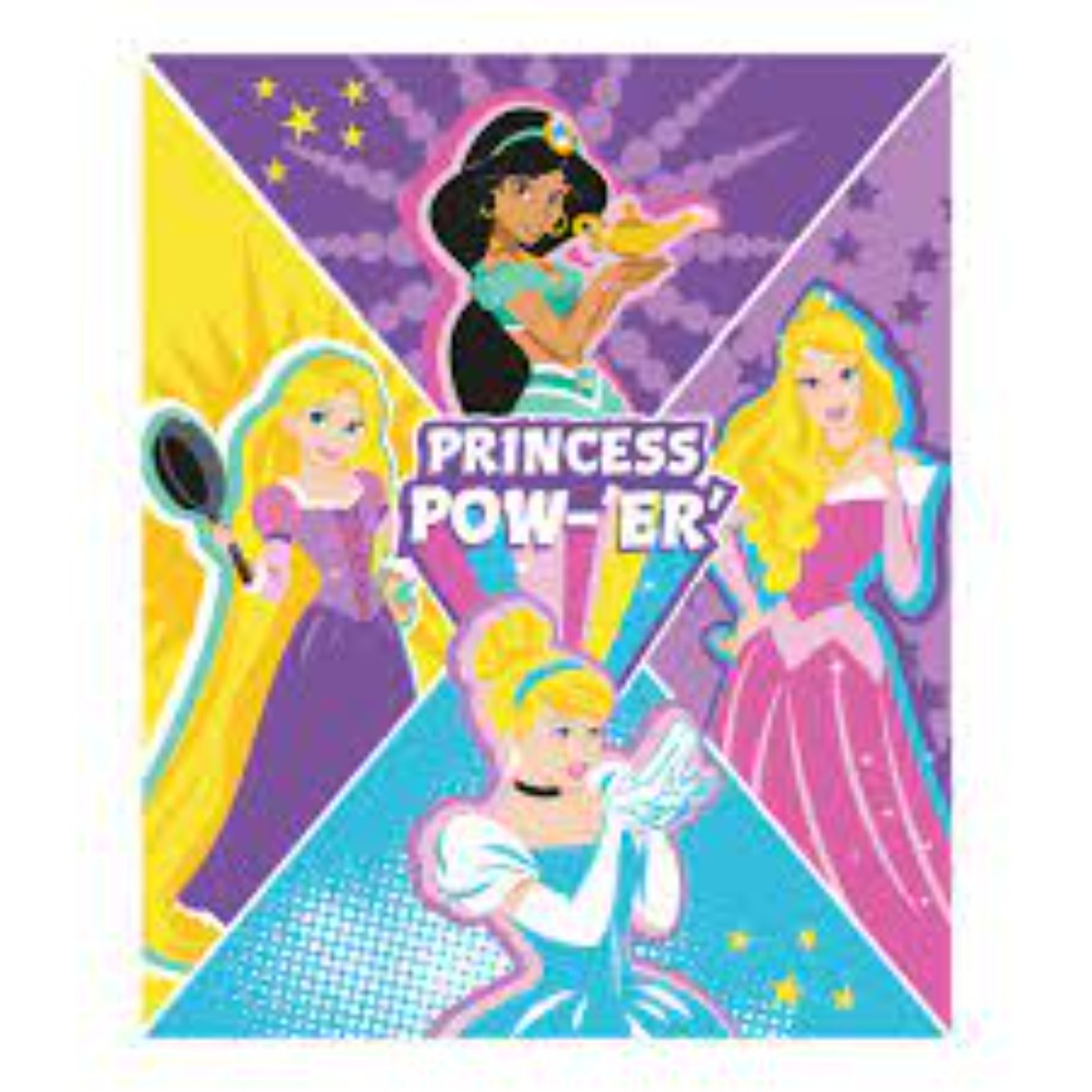 Disney Princess Power Inspiring Quotes Metallic Multi 36