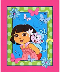 Dora The Explorer Dora & Boots Panel Fabric