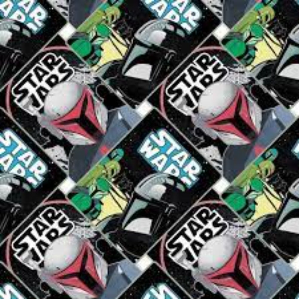 Star Wars Patch Cotton Fabric