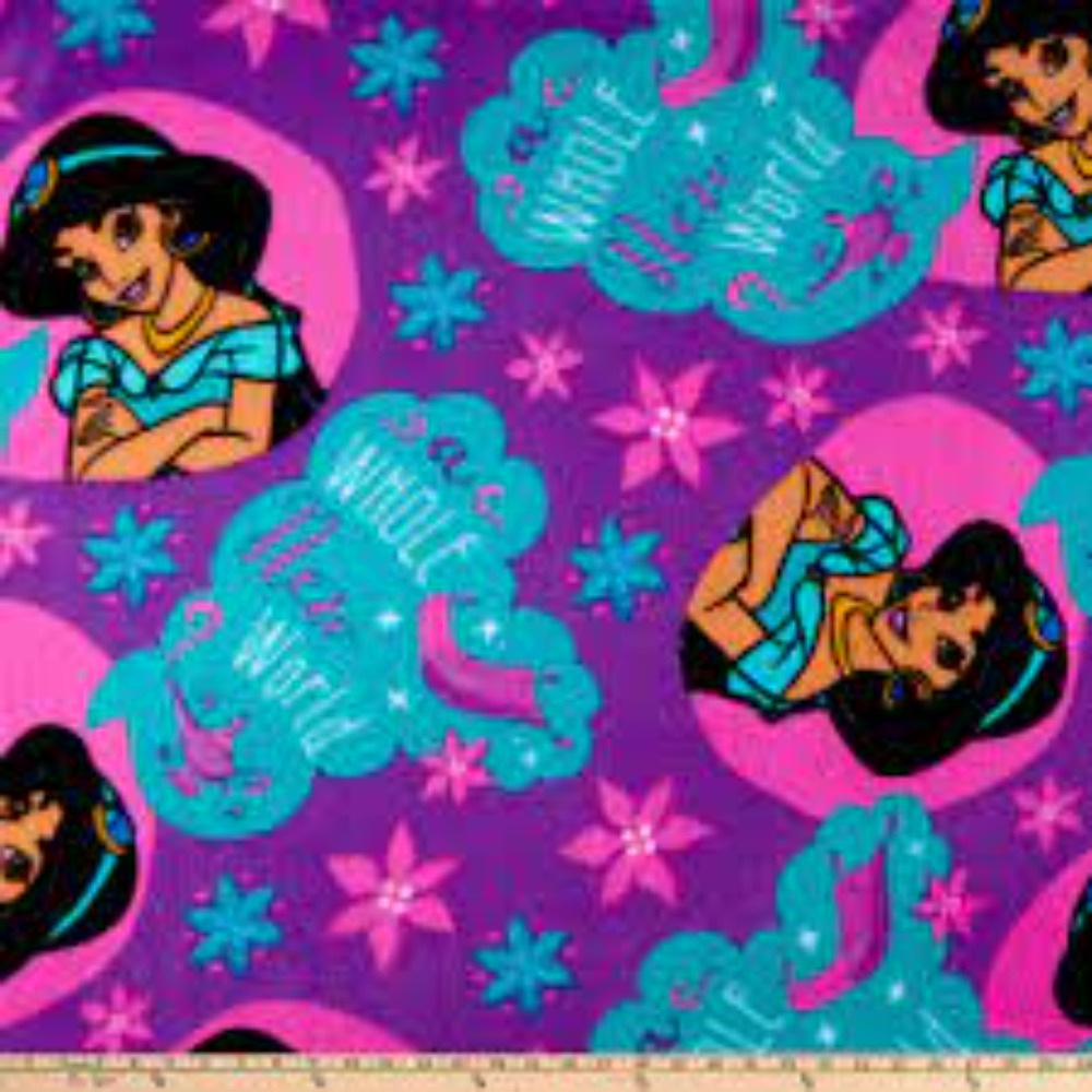 Aladdin Princess Jasmine A Whole New World Fleece Fabric