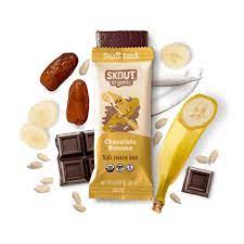 Skout Organic Chocolate Banana Kids Bar 6 pack