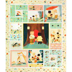 Dream World The Littlest Family's Big Day 43/44"W Cotton Panel Fabric