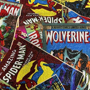 Avengers Comic Books Cotton Fabric