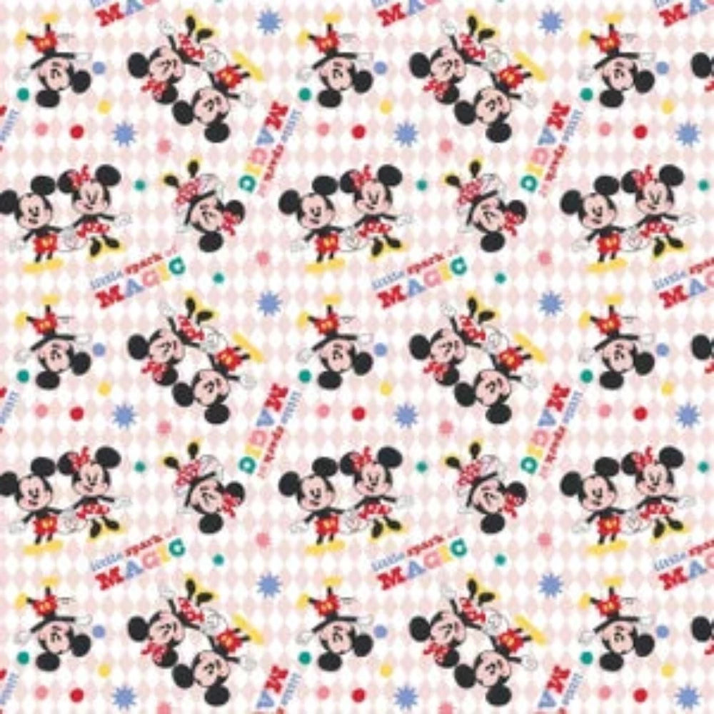 Disney Mickey Mouse Nursery Magic Cotton Fabric