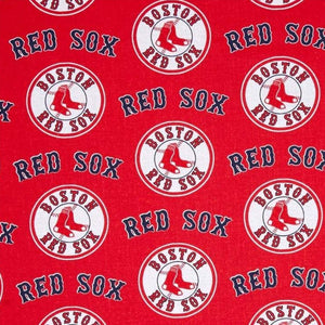 Red Sox Solid Red Cotton Fabric