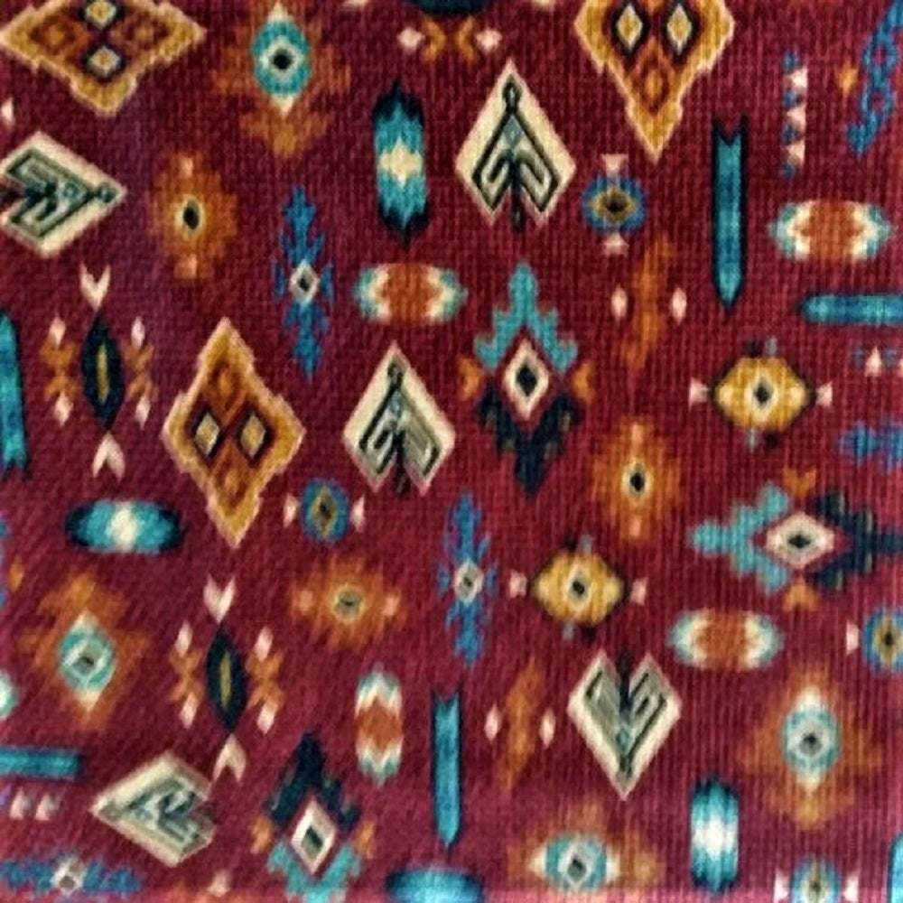 Western Red Cotton Fabric