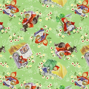 Into the Woods Little Red Riding Hood Cotton Fabric