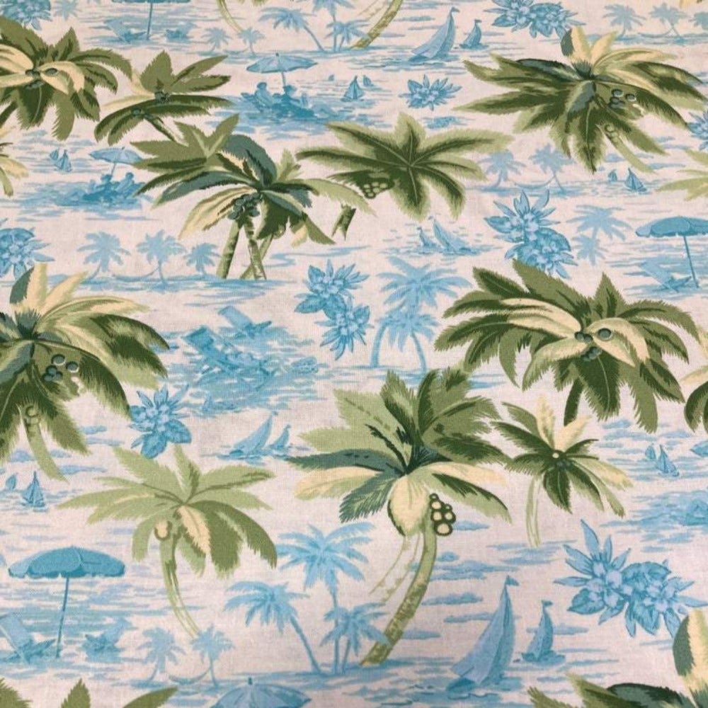 Palm Trees Cotton Fabric
