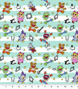 Muppets Baby Playing Cotton Fabric