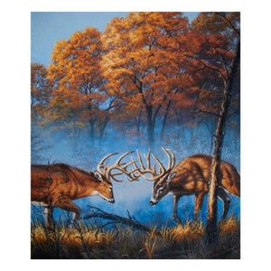 Deer Nature’s Finest 36” Cotton Panel Fabric