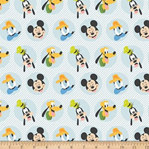 Disney Mickey Mouse “Play all Day” Best Pals Cotton Fabric