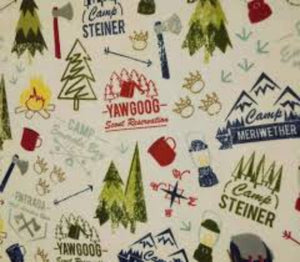 Boy Scouts Flannel Fabric