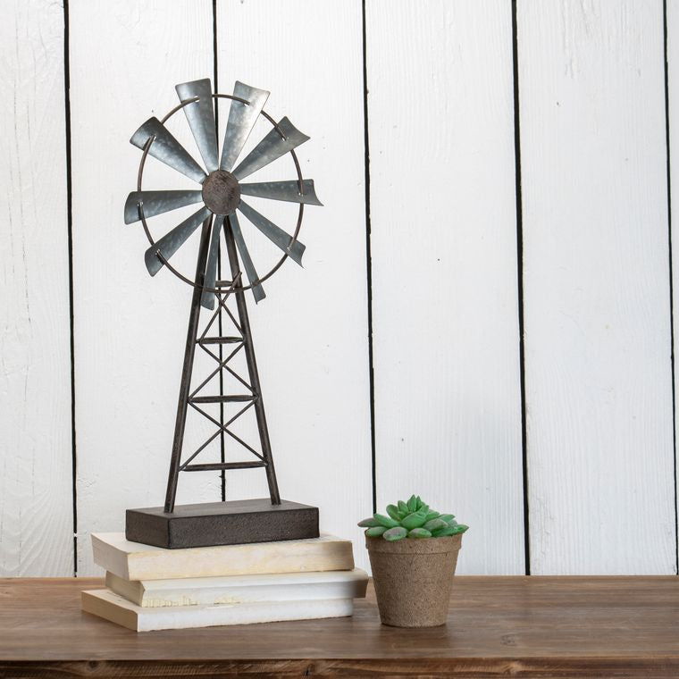 Small Windmill Table Art