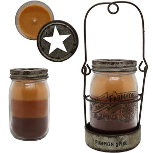 Pumpkin Spice 14 oz Star Jar Candle