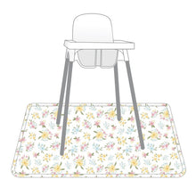 Load image into Gallery viewer, Pastel Floral Splash Mat by BapronBaby
