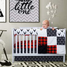 Load image into Gallery viewer, Crib Bedding Set - Woodland Collection
