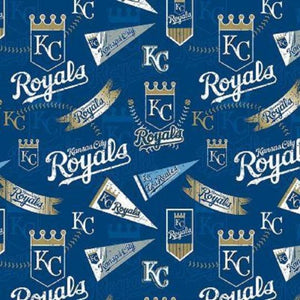 Royals Flag Cotton Fabric