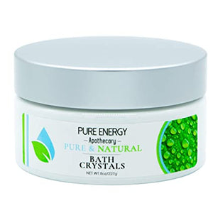 Pure Energy Apothecary Bath Crystals - Pure & Natural 8 oz