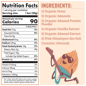 Skout Organic Almond Cookie Kids Bar 6 pack