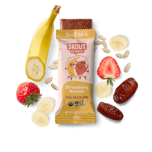 Load image into Gallery viewer, Skout Organic Strawberry Banana Kids Bar 6 pack
