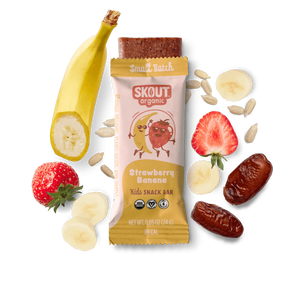 Skout Organic Strawberry Banana Kids Bar 6 pack