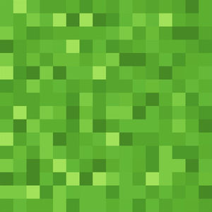 Minecraft Pixels Cotton Fabric