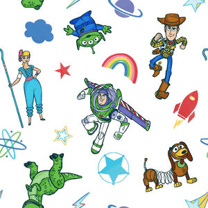 Toy Story Friends Icon Pals Cotton Fabric