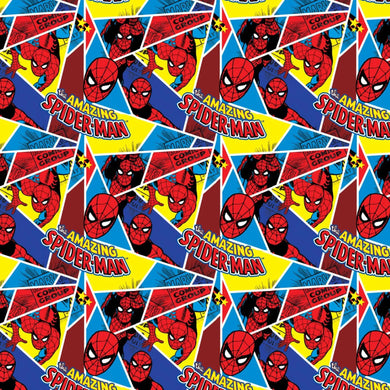 Marvel Amazing Spiderman Cotton Fabric by Marvel