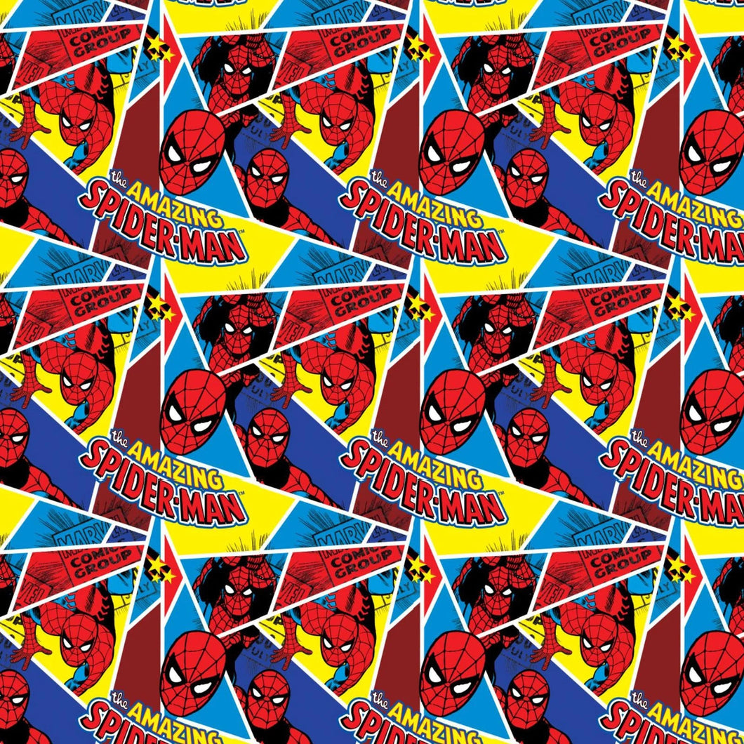 Amazing Spiderman Flannel Fabric