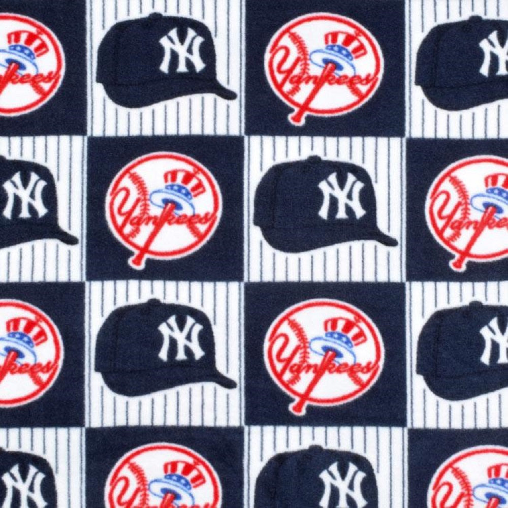 Yankees Checker Fleece